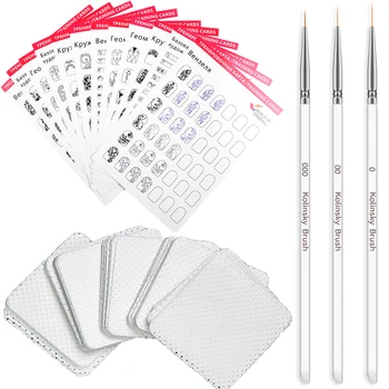 Nail Art Training Practice Book Lines Drawing Painting Pen Learning Template Nail Polish Remover Cotton Wipes Cleaner Paper Pad
Nail Art Training Practice Book Lines Drawing Painting Pen Learning Template Nail Polish Remover Cotton Wipes Cleaner Paper Pad