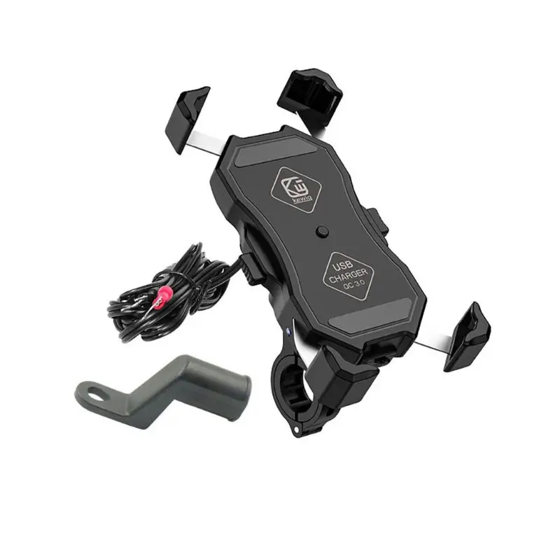 Waterproof Universal 12V Motorcycle Mobile Phone Mount Motorbike Holder Stand with QC3.0 Quick Charge 3.0 USB Charger
Waterproof Universal 12V Motorcycle Mobile Phone Mount Motorbike Holder Stand with QC3.0 Quick Charge 3.0 USB Charger