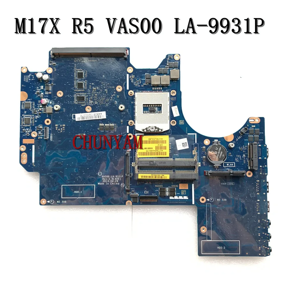 P18E материнская плата для ноутбука DELL Alienware M17X R5 VAS00 LA 9331P CN 02XJJ7 2XJJ7 абсолютно новый