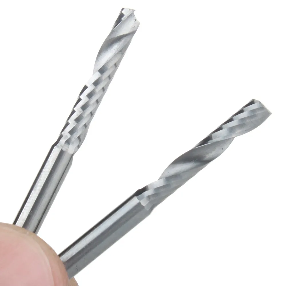 10pcs 4x22mm Single Flute Bit Carbide End Mill Set, CNC Router End Mills for Wood Cutter Milling
10pcs 4x22mm Single Flute Bit Carbide End Mill Set, CNC Router End Mills for Wood Cutter Milling