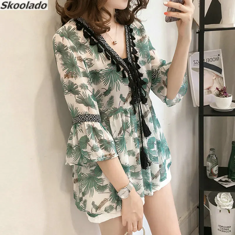 

Newest Women Lady Tops Half Sleeve Autumn Spring Style Flower Classy Good Quality Lady Clothes Plus Size 4XL Largest Size Tops
