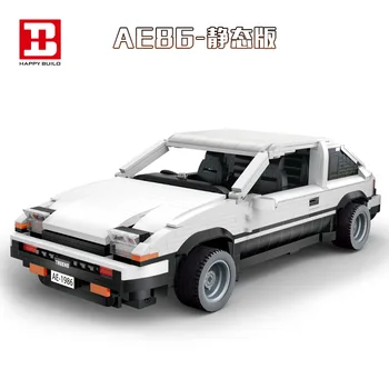 In Stock 1550PCS AE86 Super Sports Car Racing Model Car Building Block Technic Bricks creative Toys for Children Christmas Gift
In Stock 1550PCS AE86 Super Sports Car Racing Model Car Building Block Technic Bricks creative Toys for Children Christmas Gift