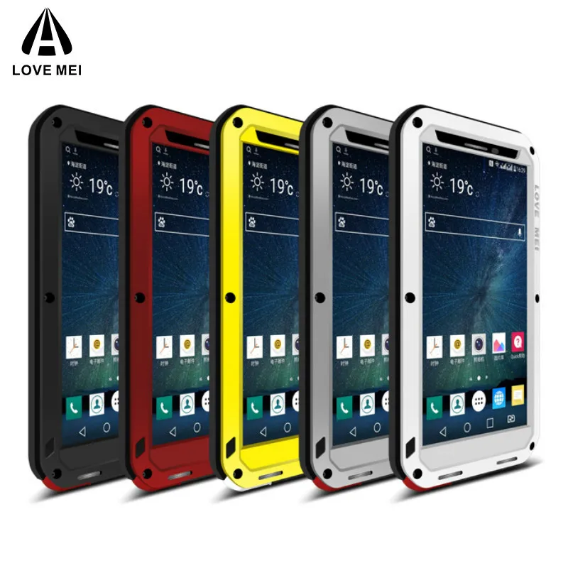 For LG V10 Case Cover Original LOVE MEI Aluminum Metal + Gorilla Glass Shock Drop Waterproof Case For LG V10 Armor
For LG V10 Case Cover Original LOVE MEI Aluminum Metal + Gorilla Glass Shock Drop Waterproof Case For LG V10 Armor