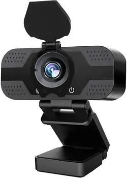 Smartlife Webcam HD 1080p Webcam with Microphone Privacy Cover, Suitable for Family Chat, Meetings, Games, Online Classrooms
Smartlife Webcam HD 1080p Webcam with Microphone Privacy Cover, Suitable for Family Chat, Meetings, Games, Online Classrooms