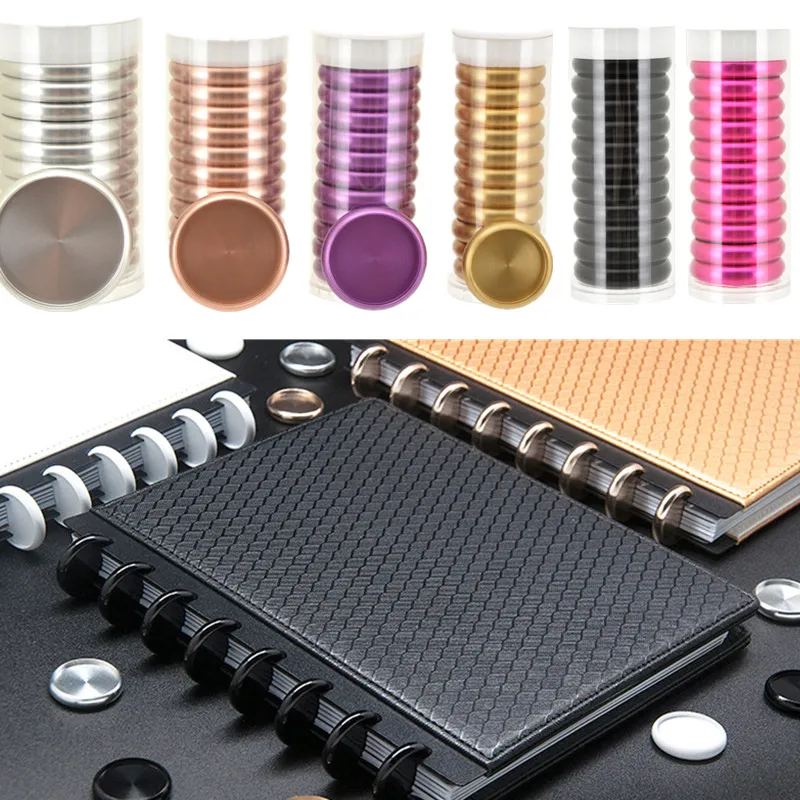 11 Pcs/Box 24/28mm Luxury Metal Binding Disc for Notebooks/Planner Diy Loose Leaf Binder Rings Notebook Accessorries CX19-008
11 Pcs/Box 24/28mm Luxury Metal Binding Disc for Notebooks/Planner Diy Loose Leaf Binder Rings Notebook Accessorries CX19-008