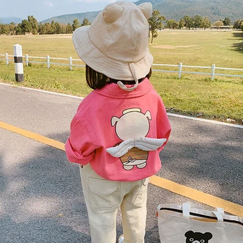 Benemaker Infant Jean Jackets For Girl Windbreaker Children Clothing Wing Baby Denim 2-8Y Coat Colorful Coats Kids Clothes AY042
Benemaker Infant Jean Jackets For Girl Windbreaker Children Clothing Wing Baby Denim 2-8Y Coat Colorful Coats Kids Clothes AY042