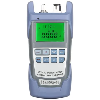2 in 1 optical power meter -70dBm~+10dBm fiber tester 10km light multimeter decay 7 wavelength with red light pen 10mw VFL
2 in 1 optical power meter -70dBm~+10dBm fiber tester 10km light multimeter decay 7 wavelength with red light pen 10mw VFL