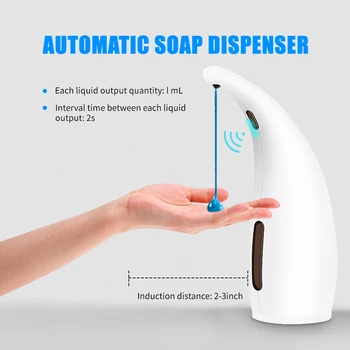 automatic soap dispenser touchless sensor Infrared Hand-free Touchless Soap Dispenser Auto Hand Soap Dispenser Bathroom Kitchen
automatic soap dispenser touchless sensor Infrared Hand-free Touchless Soap Dispenser Auto Hand Soap Dispenser Bathroom Kitchen