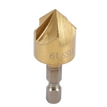ANENG 6pcs HSS Chamfer Countersink Chamfer Drill Bit Set 1/4" Hex Shank 90 Degree Wood Chamfering Cutter 6mm-19mm
ANENG 6pcs HSS Chamfer Countersink Chamfer Drill Bit Set 1/4" Hex Shank 90 Degree Wood Chamfering Cutter 6mm-19mm