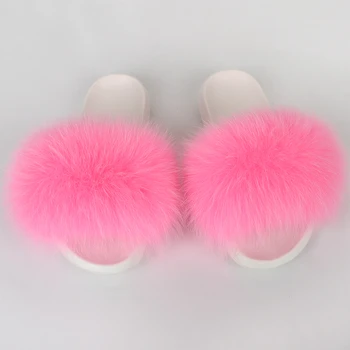 Slippers Women Fox Fur Furry Shoes New Outdoor Summer Woman Sandals Plush Flip Flops Beach Fluffy Slides Luxury Ladies 2020 
Slippers Women Fox Fur Furry Shoes New Outdoor Summer Woman Sandals Plush Flip Flops Beach Fluffy Slides Luxury Ladies 2020