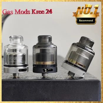 100% Origina Gas Mods Kree 24 RTA with 24mm Diameters & 5.5ml Capacity Single Coil Building Tank Atomizer Fit Gen Mod Vs Zeus X
100% Origina Gas Mods Kree 24 RTA with 24mm Diameters & 5.5ml Capacity Single Coil Building Tank Atomizer Fit Gen Mod Vs Zeus X