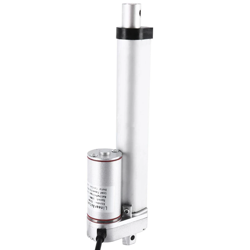 DC12V 6 Inch Stroke Linear Actuator with Mounting Bracket 900N(225Lbs) Maximum Lift 10mm/S for Recliner TV Table Lift Massage Be
DC12V 6 Inch Stroke Linear Actuator with Mounting Bracket 900N(225Lbs) Maximum Lift 10mm/S for Recliner TV Table Lift Massage Be