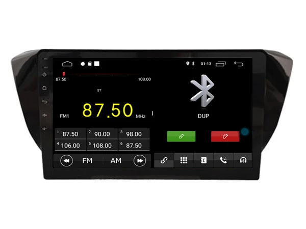 Top AVGOTOP 9211 Android 9 Bluetooth GPS Car Radio DVD Player For VOLKSWAGEN SKODA SUPERB MP4 Vehicle Multimedia 8