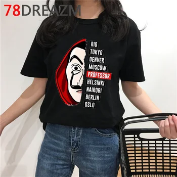 La Casa De Papel T Shirt Men Money Heist Cartoon Graphic Tees Funny House of Paper Oversized T-shirt Summer Top Streetwear Male
La Casa De Papel T Shirt Men Money Heist Cartoon Graphic Tees Funny House of Paper Oversized T-shirt Summer Top Streetwear Male
