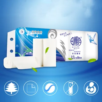 2020 Native Wood Pulp Toilet Paper Portable Maternal Child Household Cleaning Roll Paper Sanitary Soft Tissue Supplies 12Pcs
2020 Native Wood Pulp Toilet Paper Portable Maternal Child Household Cleaning Roll Paper Sanitary Soft Tissue Supplies 12Pcs
