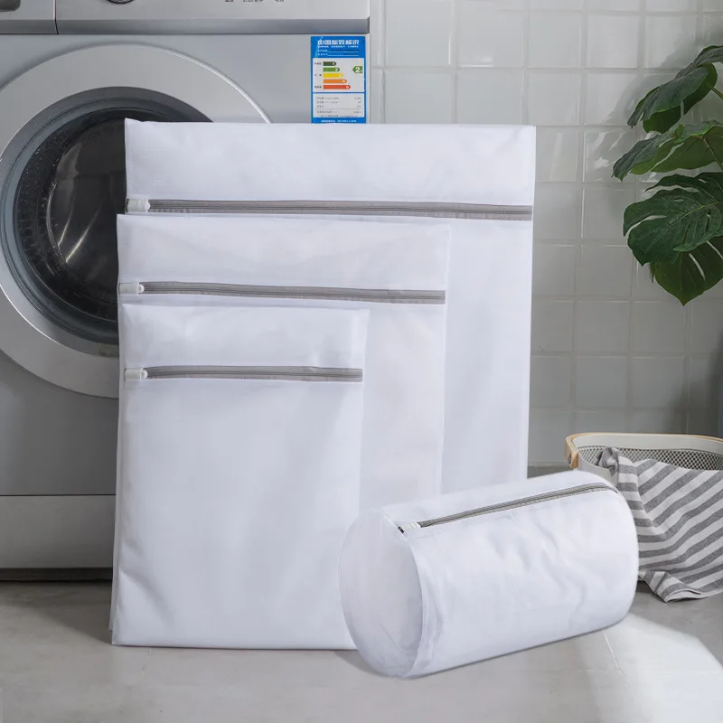 Laundry Bag Protective Laundry Bag Fine Mesh Packaged Combination Net Pocket Machine Wash Bra Underwear Hair Clothes down Jacket 
Laundry Bag Protective Laundry Bag Fine Mesh Packaged Combination Net Pocket Machine Wash Bra Underwear Hair Clothes down Jacket