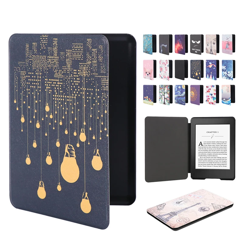 2019 PU Leather Case e-Book Reader Protective Shell Ultra Slim Painted Cover for Amazon Kindle Paperwhite 4 10th Generation
2019 PU Leather Case e-Book Reader Protective Shell Ultra Slim Painted Cover for Amazon Kindle Paperwhite 4 10th Generation