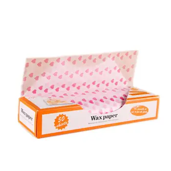 50pcs/lot Wax Paper Food Grade Fat Paper Food Wrapper Wrapping Paper For Bread Sandwich Burger Fries Oil Paper Baking Tool 
50pcs/lot Wax Paper Food Grade Fat Paper Food Wrapper Wrapping Paper For Bread Sandwich Burger Fries Oil Paper Baking Tool