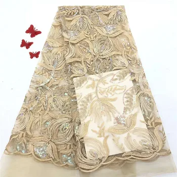 New Design French Lace Fabric With Sequins Milk Silk Lace African Lace Fabric High Quality Nigerian Lace Fabric For Wedding
New Design French Lace Fabric With Sequins Milk Silk Lace African Lace Fabric High Quality Nigerian Lace Fabric For Wedding