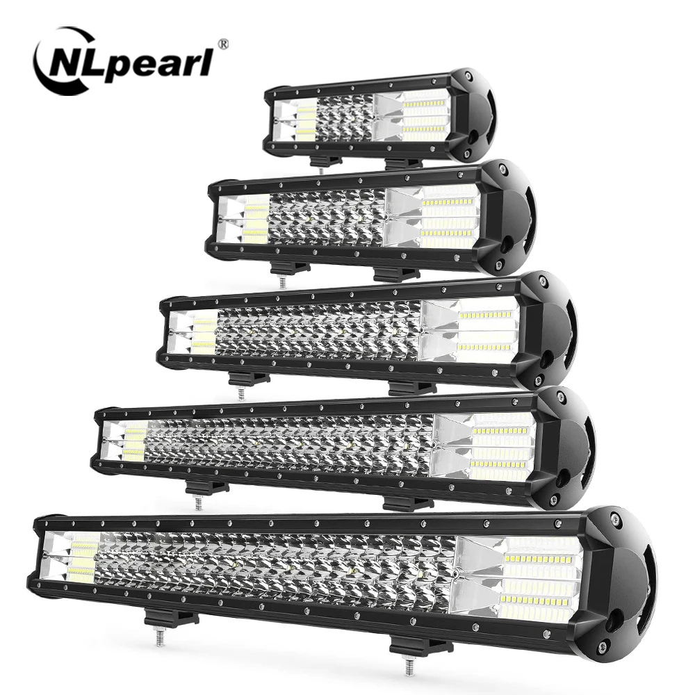 Nlpearl 9'' 14'' 20'' 26'' 4-Row Led Bar Light Offroad Combo Beam 72W 144W Led Work Light Bar for Truck SUV ATV 4x4 4WD 12V 24V
Nlpearl 9'' 14'' 20'' 26'' 4-Row Led Bar Light Offroad Combo Beam 72W 144W Led Work Light Bar for Truck SUV ATV 4x4 4WD 12V 24V