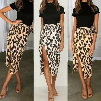 Womens High Waist Wrap Over Asymmetric Side Split Leopard Print Gypsy Drape Mini Fashion Bodycon Skirt
Womens High Waist Wrap Over Asymmetric Side Split Leopard Print Gypsy Drape Mini Fashion Bodycon Skirt