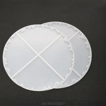 2 Pcs/set Wave Coaster Molds DIY Manual Crystal Epoxy Mold High Mirror UV Resin Table Decoration Cup Pad Silicone Mould N16 20
2 Pcs/set Wave Coaster Molds DIY Manual Crystal Epoxy Mold High Mirror UV Resin Table Decoration Cup Pad Silicone Mould N16 20
