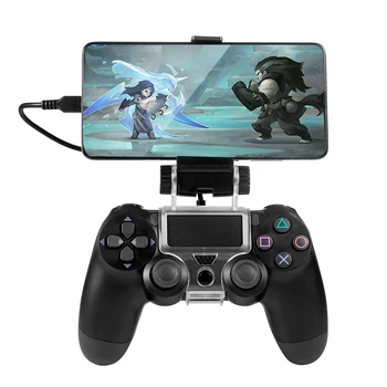 PS4 Wireless Controller Phone clip Mount Holder Stand Bracket Compatible with PlayStation Pro/Slim Dualshock 4 Joystick
PS4 Wireless Controller Phone clip Mount Holder Stand Bracket Compatible with PlayStation Pro/Slim Dualshock 4 Joystick