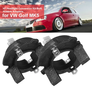 Pair of H7 brand new LED Headlight adapter Conversion Kit Bulb Holders Adapters ABS material heat-proof fit for Golf MK5
Pair of H7 brand new LED Headlight adapter Conversion Kit Bulb Holders Adapters ABS material heat-proof fit for Golf MK5