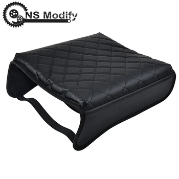 NS Modify Black Auto Central Center Console Arm Hand Rest Seat Box Mat For Ford F-150 Trucks 2015 2016 2017 2018 2019 2020