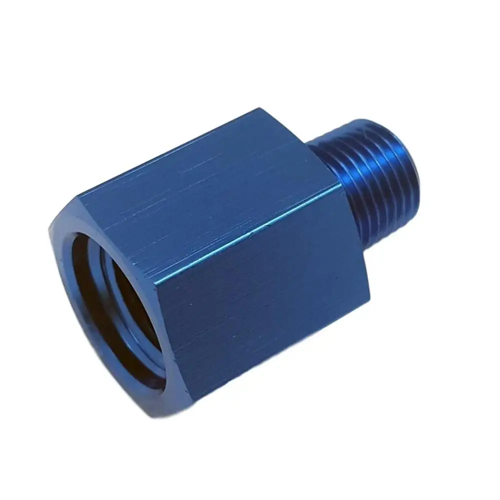 Фото 1/8 NPT Male to M12x1.25 Female Hose End Port конверсионные фитинги переходник из - купить