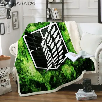 Attack on Titan 3D Printed Fleece Blanket for Beds Thick Quilt Fashion Bedspread Sherpa Throw Blanket Adults Kids 03
Attack on Titan 3D Printed Fleece Blanket for Beds Thick Quilt Fashion Bedspread Sherpa Throw Blanket Adults Kids 03
