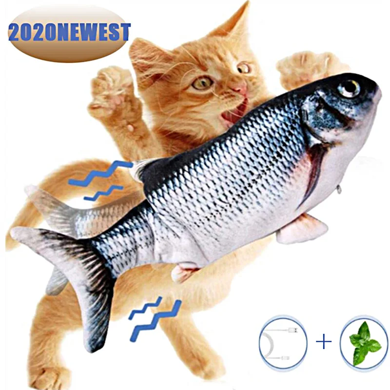 Cat-Toy Fish Soft Pillow Charging Simulation Electric Dog Or Cats-Interactive Cats Teeth Gring Winter Warm Catnip Pet Products
Cat-Toy Fish Soft Pillow Charging Simulation Electric Dog Or Cats-Interactive Cats Teeth Gring Winter Warm Catnip Pet Products