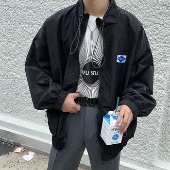 2019 Spring And Autumn Winter New Wave Japanese Boys Stand Collar Drawstring Student Patch Solid Color Jacket M-2XL
2019 Spring And Autumn Winter New Wave Japanese Boys Stand Collar Drawstring Student Patch Solid Color Jacket M-2XL