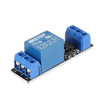 1 channel 3V relay module with optocoupler isolation for SCM control, PLC control home intelligent use
1 channel 3V relay module with optocoupler isolation for SCM control, PLC control home intelligent use