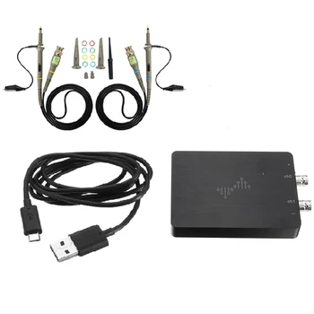 DSCope Oscilloscope Portable Sampling Oscilloscope 50M 200M Dual Channel Bandwidth Of USB-Power Passenger Tools Logic Analyzer
DSCope Oscilloscope Portable Sampling Oscilloscope 50M 200M Dual Channel Bandwidth Of USB-Power Passenger Tools Logic Analyzer