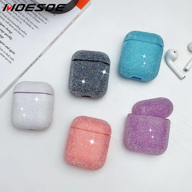 For Airpods Pro case Luxury Glitter diamond hard case Wireless Bluetooth Earphone Crystal Cover For Airpods 1 2 case protection
For Airpods Pro case Luxury Glitter diamond hard case Wireless Bluetooth Earphone Crystal Cover For Airpods 1 2 case protection