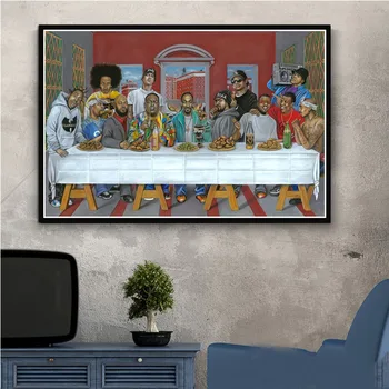Poster And Prints Hip Hop Music Rapper Star Legend The Last Supper Art Painting Canvas Wall Pictures For Living Room Home Decor
Poster And Prints Hip Hop Music Rapper Star Legend The Last Supper Art Painting Canvas Wall Pictures For Living Room Home Decor