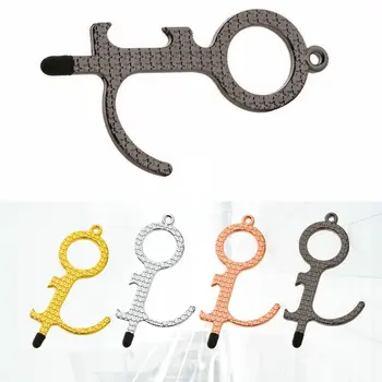5 Pcs EDC Door Opener Tool Hygiene Hand No Touch Door Opener Keychain Touch Screen Key Press Elevator Tool Bottle Opener Safety
5 Pcs EDC Door Opener Tool Hygiene Hand No Touch Door Opener Keychain Touch Screen Key Press Elevator Tool Bottle Opener Safety