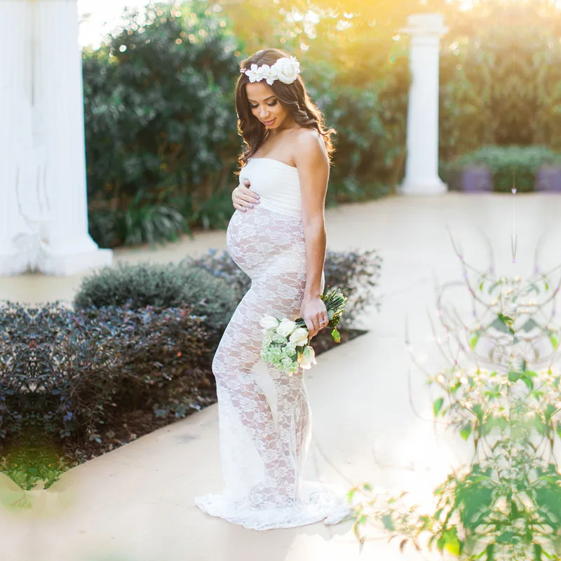 Summer Maternity Dress for Photo Shot Lace Perspective Pregnant Long Dresses Tube Top Tight Pregnancy Hip Package Vestidos
Summer Maternity Dress for Photo Shot Lace Perspective Pregnant Long Dresses Tube Top Tight Pregnancy Hip Package Vestidos