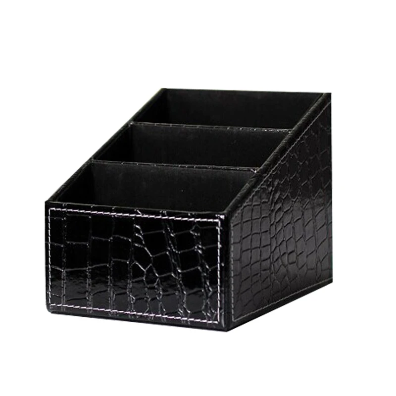 Luxury Leather Desktop Remote Control/Tv Guide Organizer Box Makeup Cosmetic Storage Box Container Holder Box Bins For Office
Luxury Leather Desktop Remote Control/Tv Guide Organizer Box Makeup Cosmetic Storage Box Container Holder Box Bins For Office