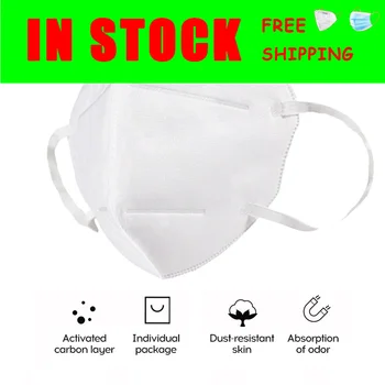 Mask Face 3 Layers Dustproof Facial Protective Cover Pm2.5 Masks Maldehyde Prevent Bacteria Masks