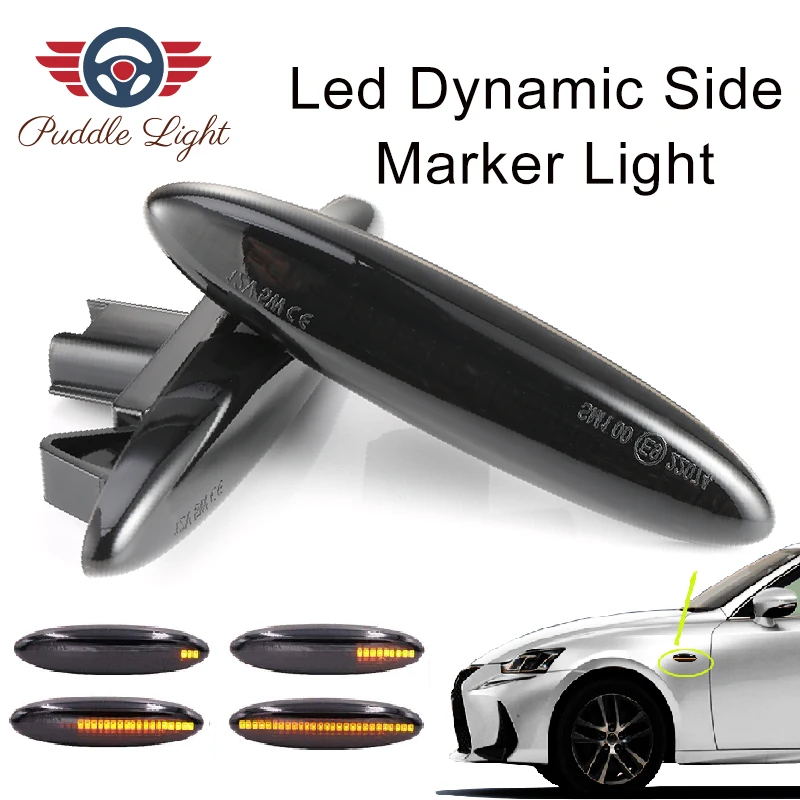 Led Dynamic Side Marker Turn Signal Light For Lexus IS250 IS350 SC430 E350 Toyota Highlander Kluger Camry Crown S18 Soarer Mark
Led Dynamic Side Marker Turn Signal Light For Lexus IS250 IS350 SC430 E350 Toyota Highlander Kluger Camry Crown S18 Soarer Mark