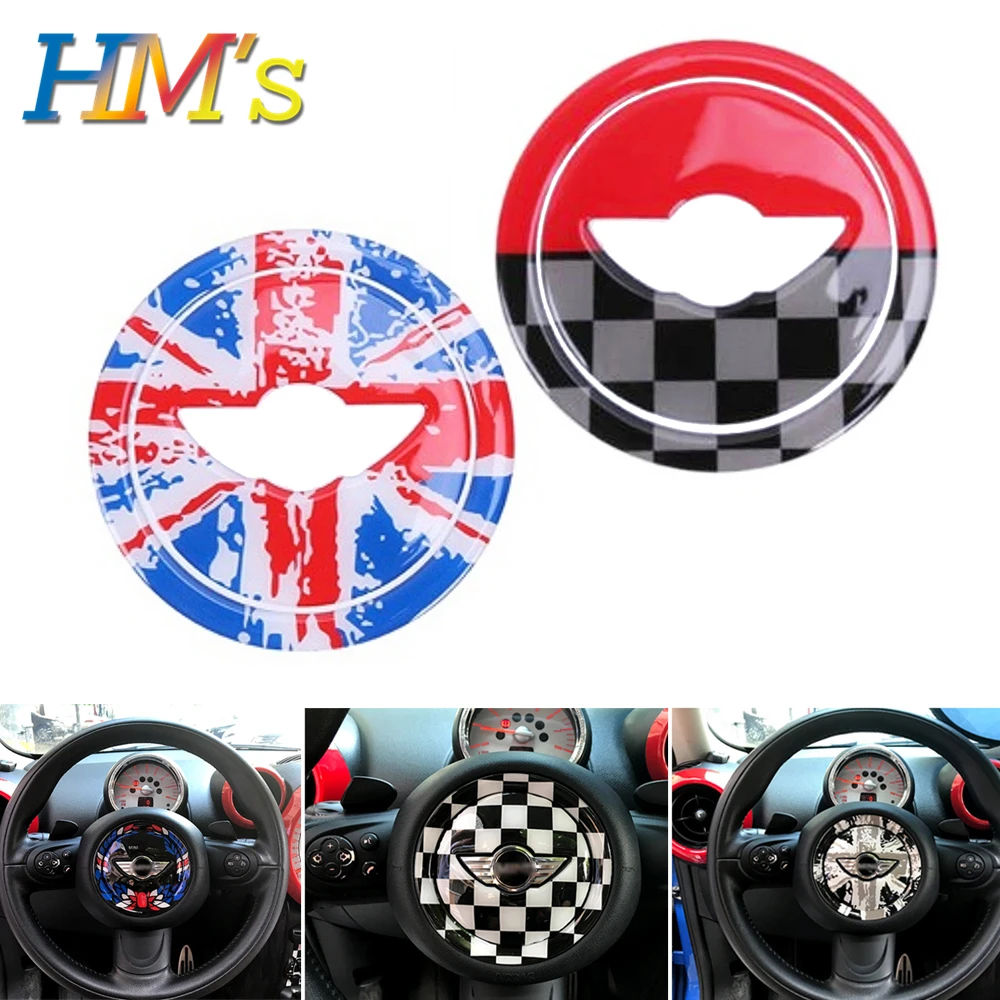 For Mini Cooper R56 R55 R57 Car Steering Wheel Center Panel Sticker for Mini Cooper Countryman R60 for Mini R56 R55 R60 Parts
For Mini Cooper R56 R55 R57 Car Steering Wheel Center Panel Sticker for Mini Cooper Countryman R60 for Mini R56 R55 R60 Parts