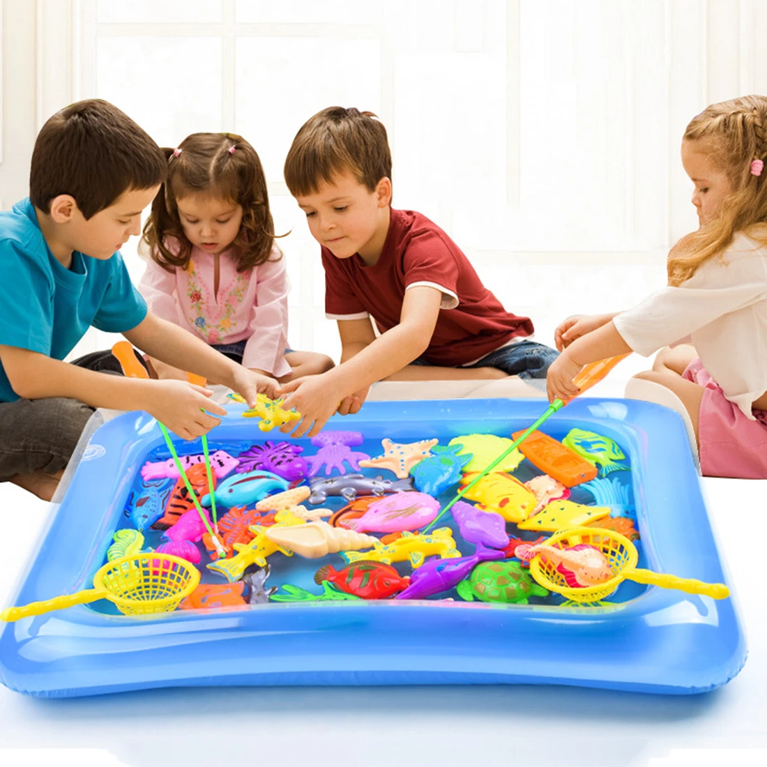 28Pcs Magnetic Fishing Toys Game Educational Toys without Fishing Pole Pod Table Board Games for Children - Upgrade Version
28Pcs Magnetic Fishing Toys Game Educational Toys without Fishing Pole Pod Table Board Games for Children - Upgrade Version