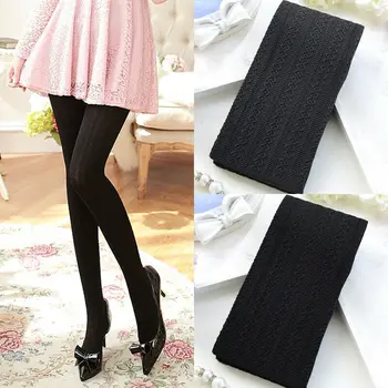 Stretch Women Pantyhose Tights Ribbed Nylon Stylish Knit Thermal Spring Winter Solid Color Tights
Stretch Women Pantyhose Tights Ribbed Nylon Stylish Knit Thermal Spring Winter Solid Color Tights