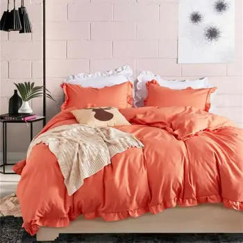 Ruffled Quilt Cover Bedding Set Duvet Cover With Pillow Case All Size Multicolor Upscale Atmosphere Fashion And Hot Sale 
Ruffled Quilt Cover Bedding Set Duvet Cover With Pillow Case All Size Multicolor Upscale Atmosphere Fashion And Hot Sale