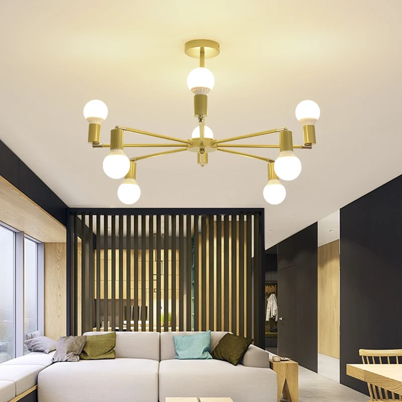 Modern Led Chandeliers Gold Fashional Art Led Chandelier Light for Kitchen Living Room Bedroom Lustres De Plafond 
Modern Led Chandeliers Gold Fashional Art Led Chandelier Light for Kitchen Living Room Bedroom Lustres De Plafond