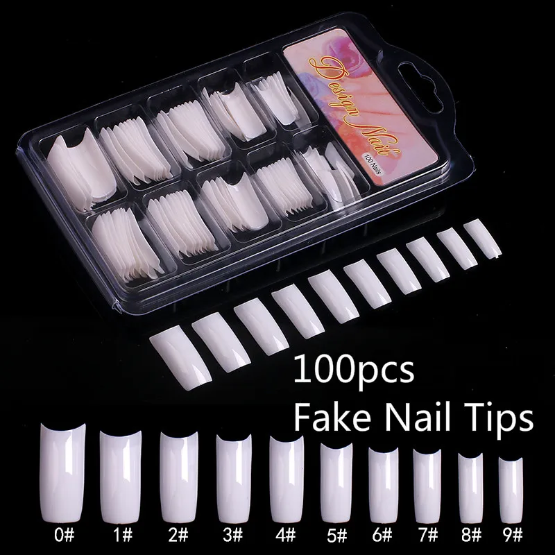 100PCS Natural White Color French False Nail Tips Artificial Fake Nails Art Acrylic Manicure Tools For Uv Gel
100PCS Natural White Color French False Nail Tips Artificial Fake Nails Art Acrylic Manicure Tools For Uv Gel