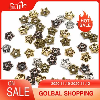 7.5mm Vintage Silver Color Bead Caps Flower Spacer Beads Caps Needlework Silver Plated Bead End Caps Jewelry Making wholesale
7.5mm Vintage Silver Color Bead Caps Flower Spacer Beads Caps Needlework Silver Plated Bead End Caps Jewelry Making wholesale