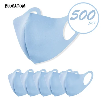 500pcs Summer Thin Ice silk cotton Blue Black Pink Mouth Mask Fashion Black Mask Washable elastic Earloop Face Breathing Mask 
500pcs Summer Thin Ice silk cotton Blue Black Pink Mouth Mask Fashion Black Mask Washable elastic Earloop Face Breathing Mask